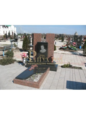 Памятник комбинированный 04 — ritualum.ru